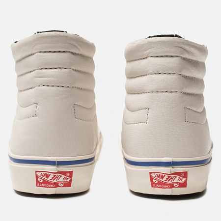 Кеды Vans Vault OG SK8-Hi LX Inside Out Pack White/Checkerboar V003T0U9N