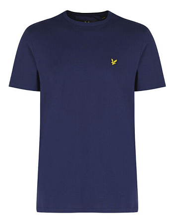 Мужская футболка Lyle & Scott Plain Crew Neck Navy TS400V-Z99