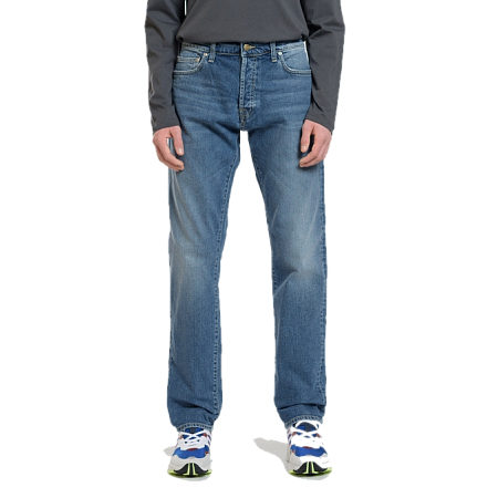 Мужские джинсы Carhartt WIP Klondike 14 Oz Blue Stone Coast I024898-01.2W