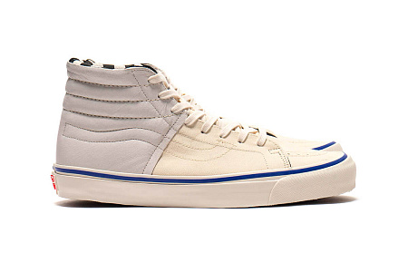 Кеды Vans Vault OG SK8-Hi LX Inside Out Pack White/Checkerboar V003T0U9N